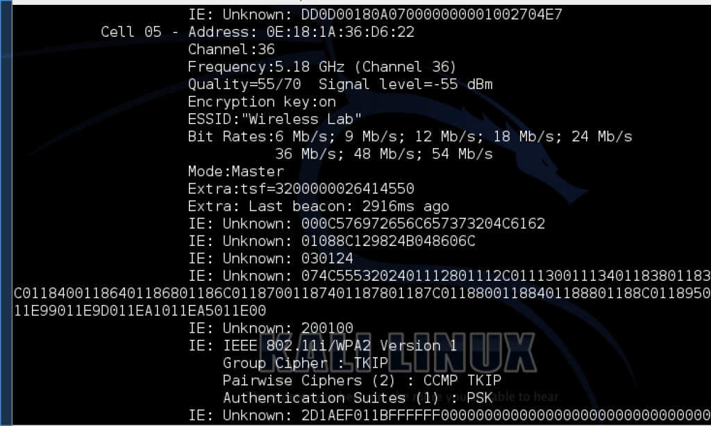 Wireless Lab2 1024x613 Breaking WPA2 PSK with Kali Linux : wireless.